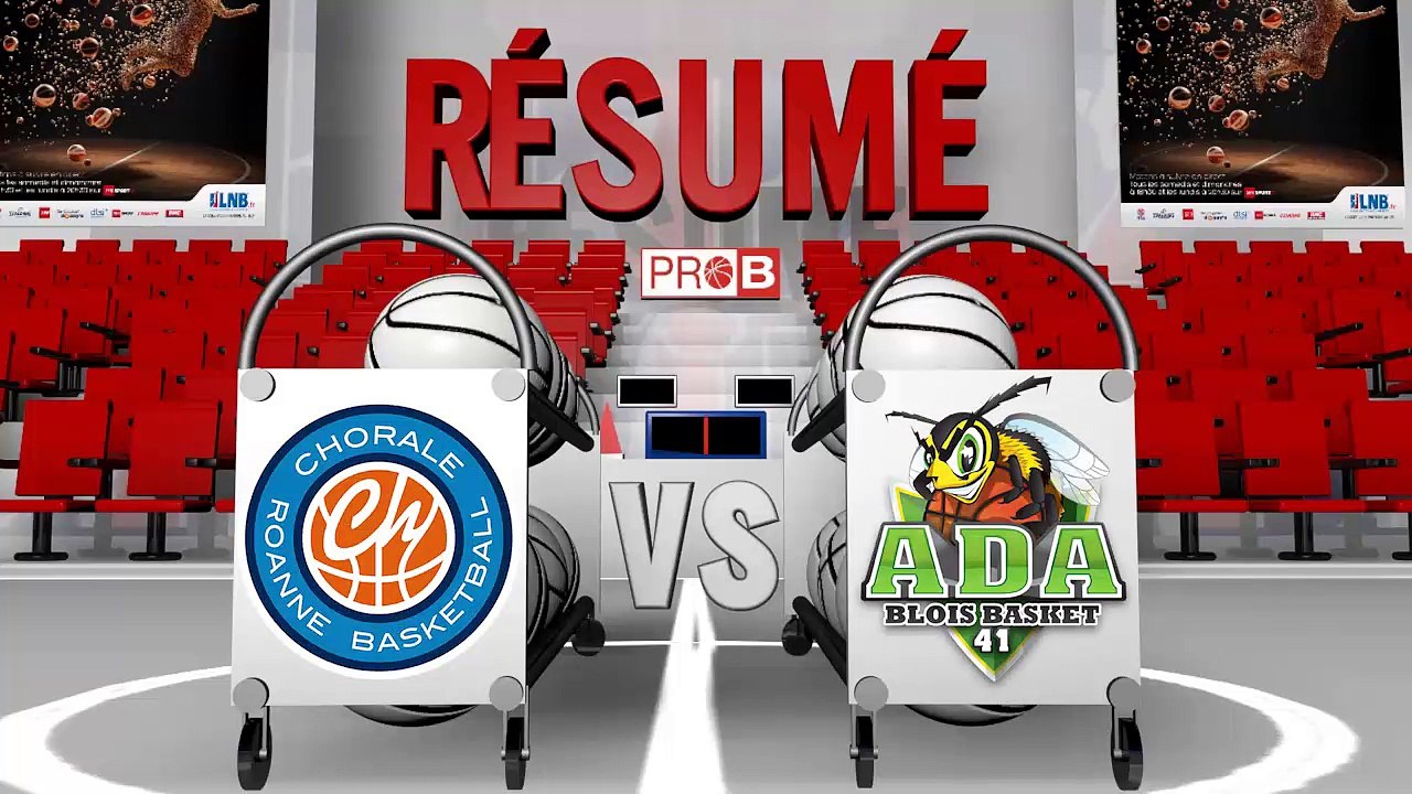 Pro B - J24 : Roanne vs Blois