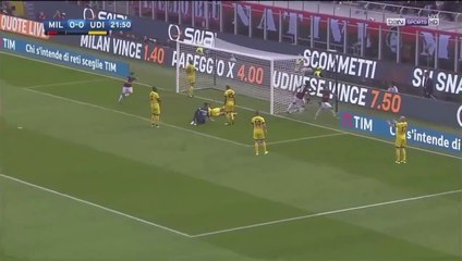 AC Milan 2 - 1 Udinese - Highlights - 17.09.017 [HD]