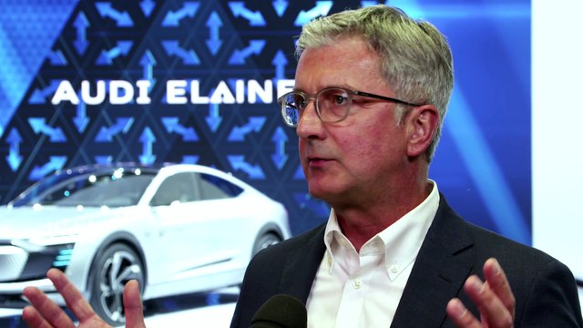 Audi at the IAA 2017 - Interview Rupert Stadler