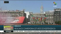 México conmemora el aniversario 207 de su Independencia