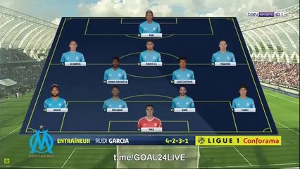 Amiens 0-2 Marseille - Les Buts et Résumé - 17.09.2017