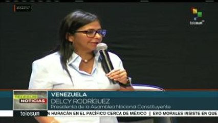 Rodríguez: Venezuela es una amenaza para el modelo capitalista global