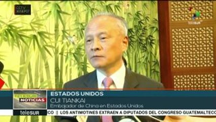 China en EEUU reitera compromiso con la paz en la península coreana