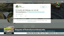 Usuarios de Twitter posicionan la etiqueta #TodosSomosVenezuela