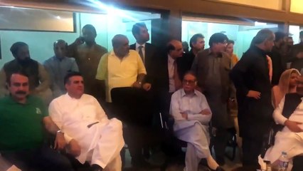 Saad refique and Mariyum nawaz discussions after getting the results for 100 Stations