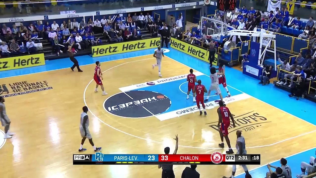 Playoffs Pro A - 1/2 finale match 4 : Paris Levallois vs Chalon/Saône