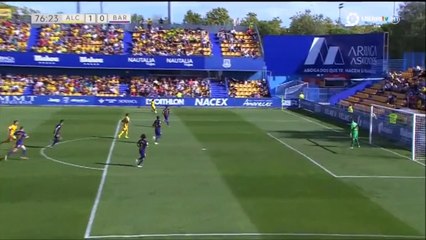 1-0 Álvaro Giménez Goal Spain  Segunda Division - 17.09.2017 Alcorcón 1-0 Barcelona B