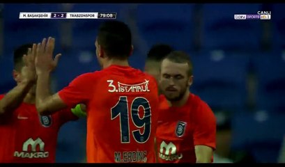Mevlut Erdinc Goal HD - Basaksehir 2-2 Trabzonspor - 17.09.2017