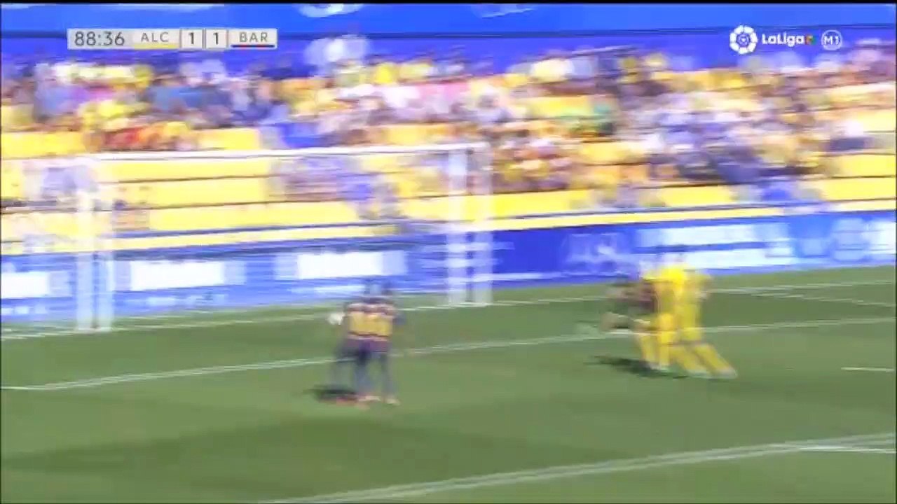 1-1 Carles Aleñá Goal Spain  Segunda Division - 17.09.2017 Alcorcón 1-1 Barcelona B