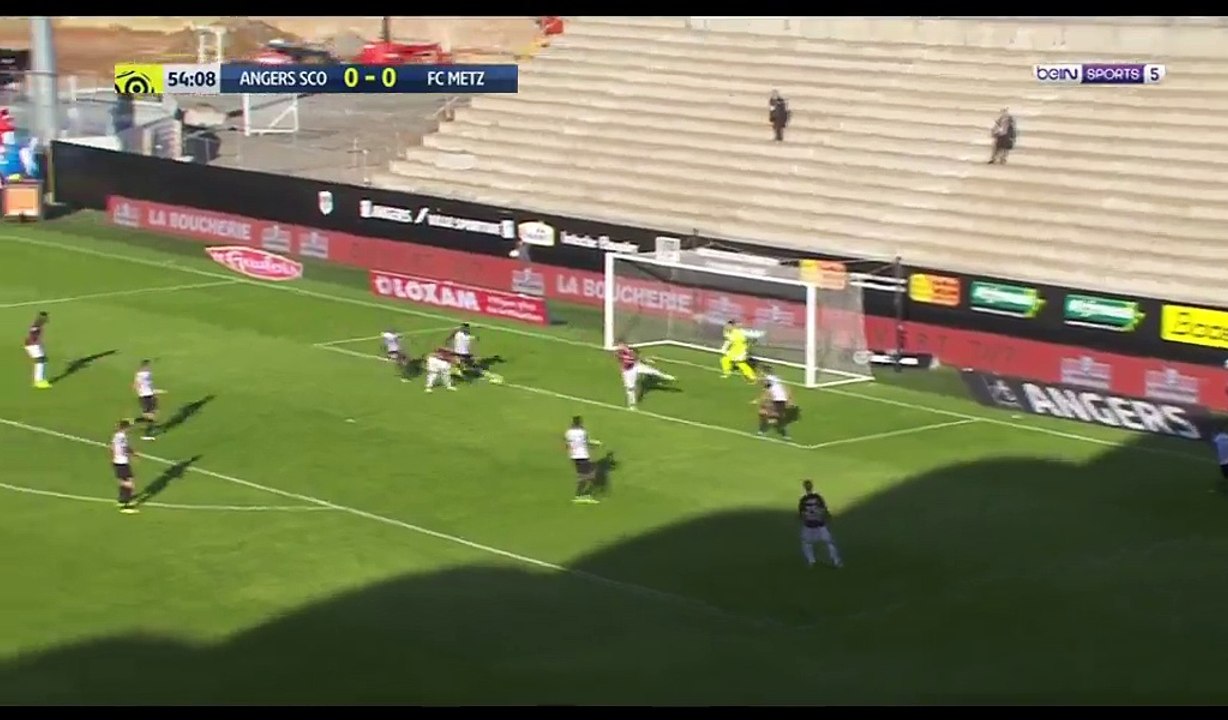 Nolan Roux Goal HD - Angers 0-1 Metz - 17.09.2017