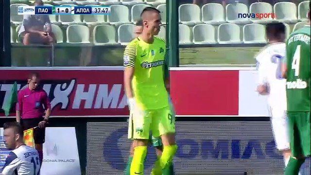 Panathinaikos 1-0 Apollon Smyrnis - Full Highlights - 17092017