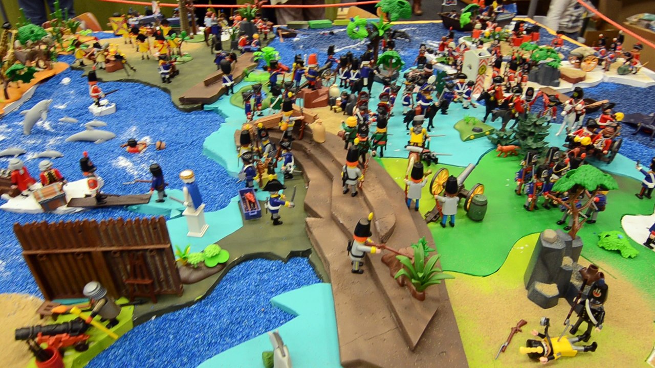 Expo Playmobil 2017 à Engis