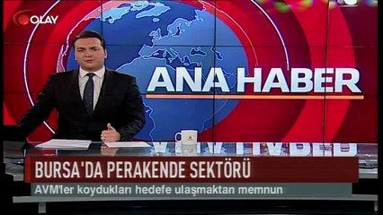 Bursa'da perakende sektörü (Haber 16 09 2017)