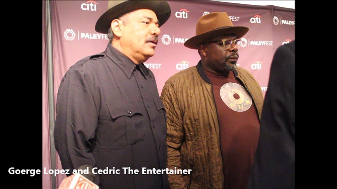 George Lopez and Cedric The Entertainer of BET's The Comedy Get Down at 2017 PaleyFest TV Previews