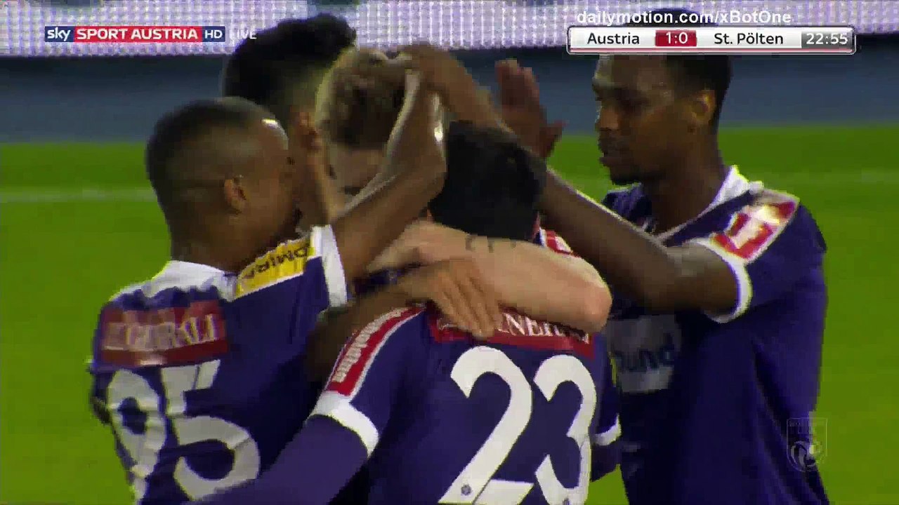 Kevin Friesenbichler Goal HD - Austria Vienna 1 - 0 St. Polten - 17.09.2017 (Full Replay)