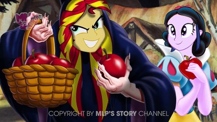 My Little Pony MLP Equestria Girls Transforms with Animation Love Story Snow white to frankenstein