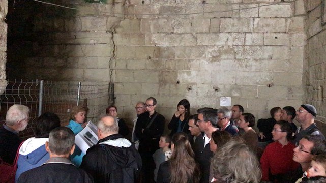 Journée du patrimoine : visite guidée du châtelet d'entrée du château édifié fin XIVe et début XVIe.