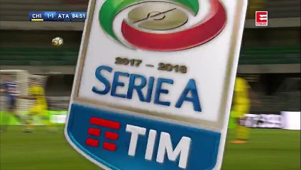 1-1 Alejandro Gómez Goal ChievoVerona 1-1 Atalanta Bergamo - 17.09.2017