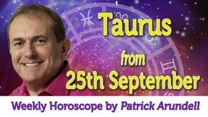 Taurus Weekly Horoscope from 25th September - 2nd October 2017