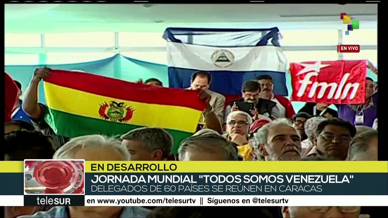 Saluda pdte. Maduro a invitados del mundo en jornada Todos Somos Vzla.
