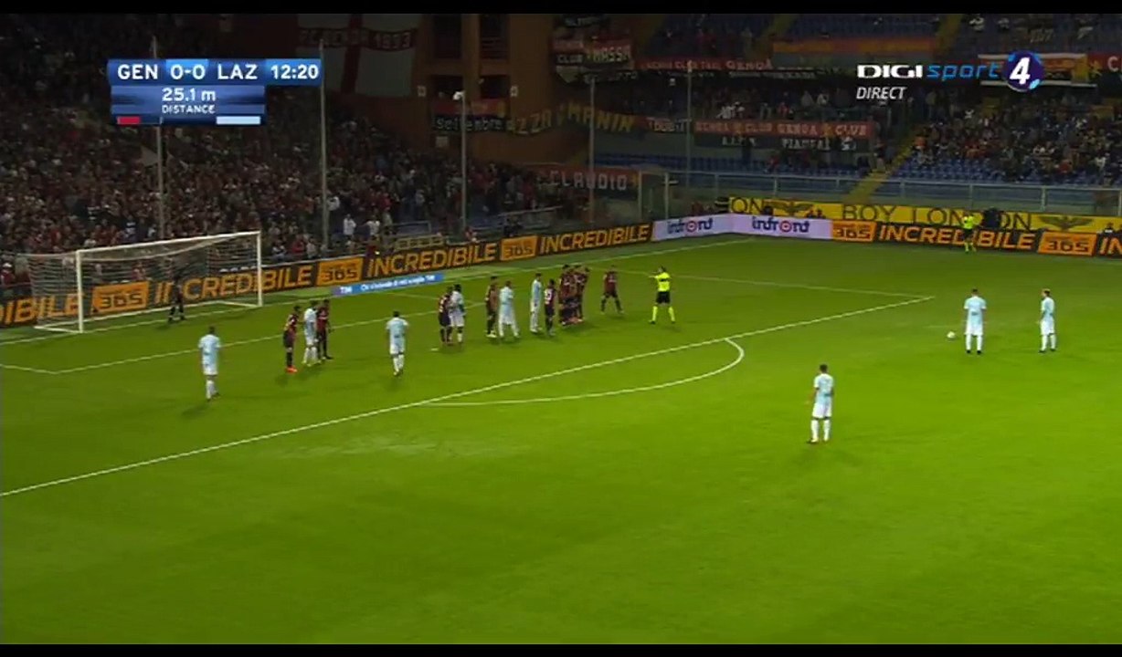 Bastos Goal HD - Genoa 0-1 Lazio - 17.09.2017