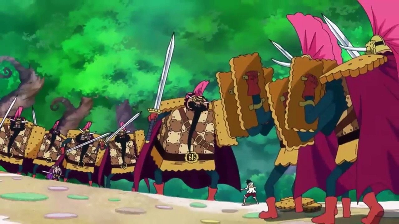 Luffy vs Cracker [Nami's Help] - One Piece 805