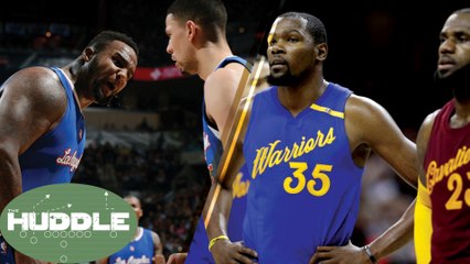 NBA Finals Breakdown, Who Looks Dumber Between Austin Rivers & Big Baby? -The Huddle