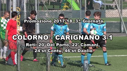 Colorno - Carignano 3-1, highlights e interviste