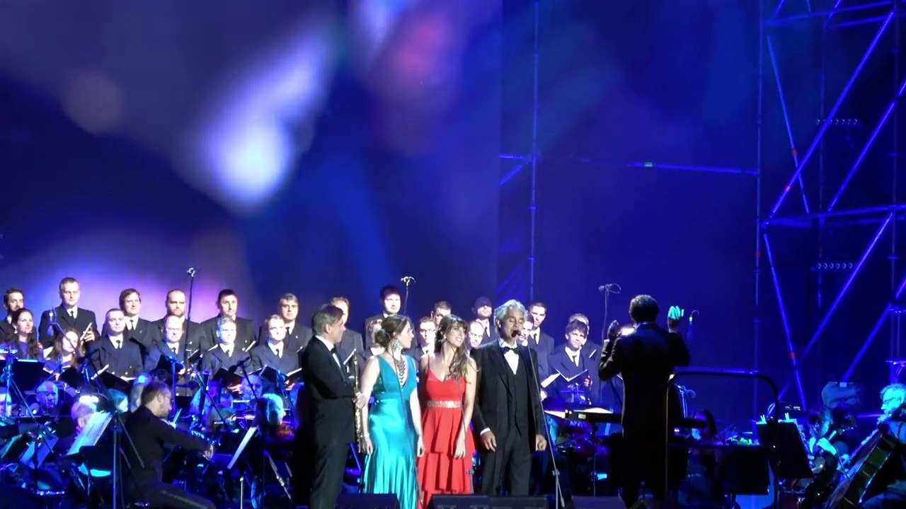 4K _ Andrea Bocelli - Time to Say Goodbye LIVE _ The Tall Ship Races Final Szcze