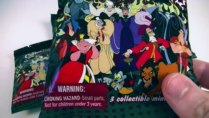 Exclusive Walt Disney World Blind Bags Opening Series 13 - The Villains