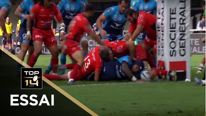 TOP 14 - Essai Nemani NADOLO (MHR) - Montpellier - Toulon - J4 - Saison 2017/2018