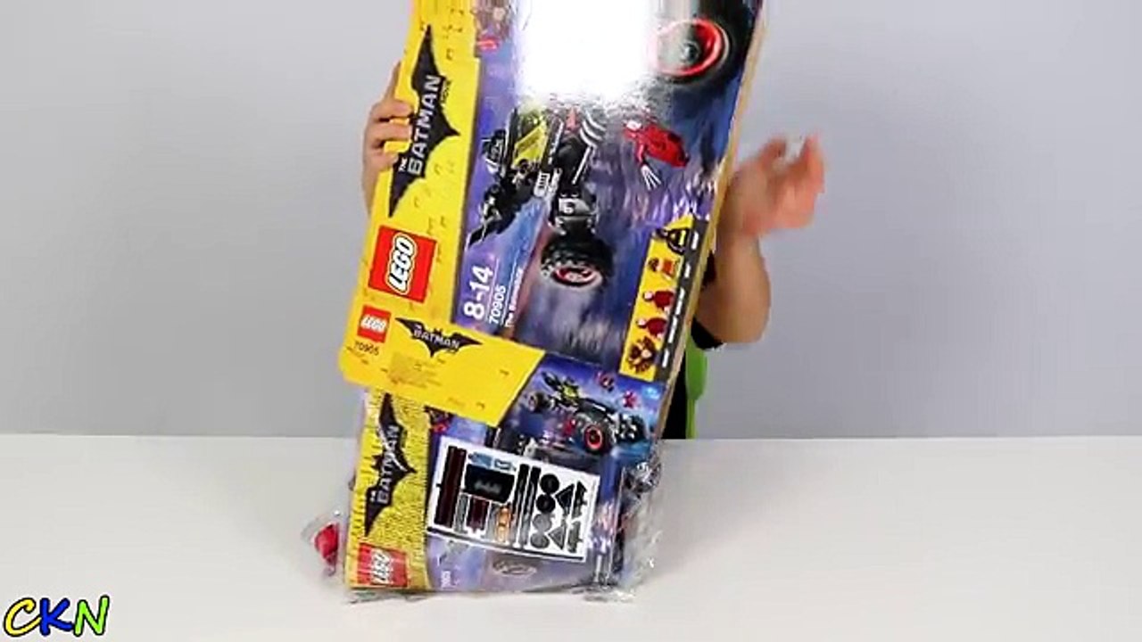 LEGO Batman Movie The Batmobile Set Toys Unboxing And Assembling Fun With Ckn Toys
