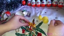 Dix et Noël des œufs joyeux esprit jouets déballage ♥ kinder surprise