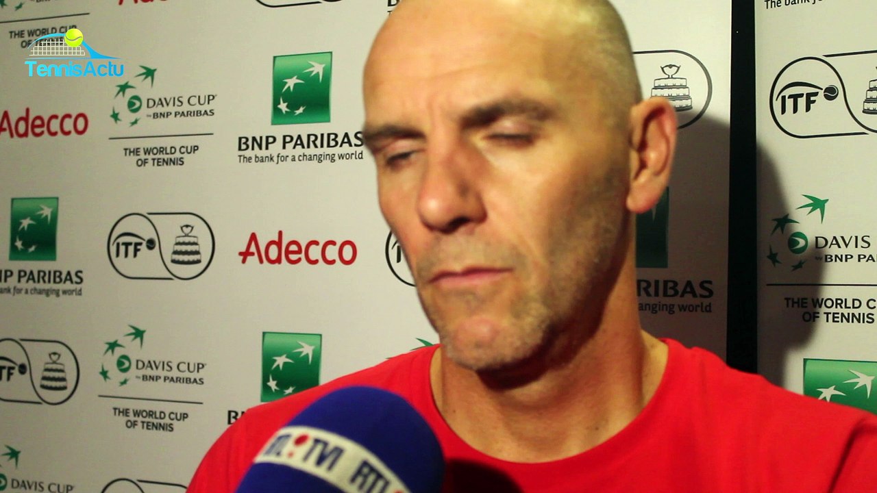 Coupe Davis 2017 - BEL-AUS - Johan Van Herck : "On n'a pas aimé la Belgique l'arrogance de Yannick Noah"
