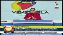 Acuden juntos pdtes. de Bolivia y Venezuela al acto Todos Somos Vzla.