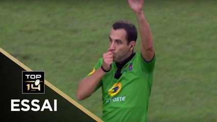 TOP 14 - Essai de PENALITE (MHR) - Montpellier - Toulon - J4 - Saison 2017/2018