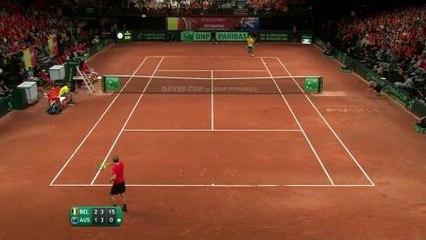 Shot of the day: David Goffin (BEL)