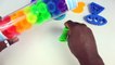 Homme chauve-souris les couleurs Apprendre puissant moule patrouille patte porc jouer sucettes glacées super-héros jouets Doh Peppa