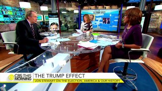 Jon Stewart on President elect Trump, hypocrisy in America