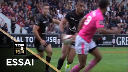 TOP 14 - Essai Gaël FICKOU (ST) - Toulouse - Paris - J4 - Saison 2017/2018
