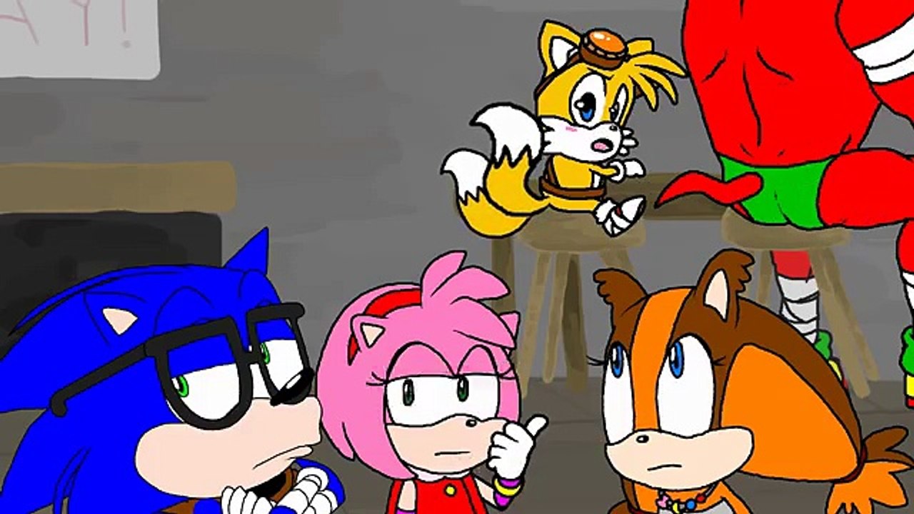Sonic Meets Sticks the Badger