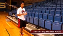 How To: Jump Higher Off One Leg | 3 Jumping Drills | Pro Training Basketball