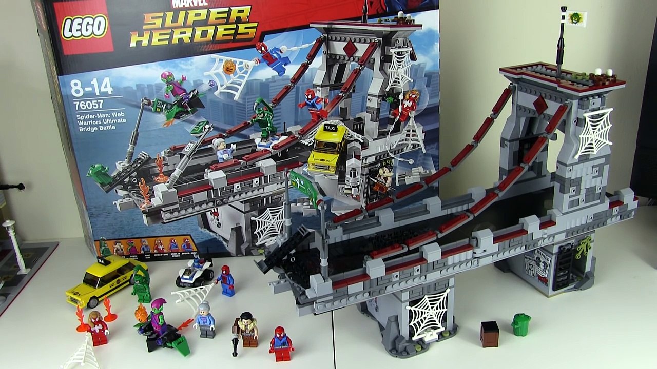 lego spider man web warriors ultimate bridge battle