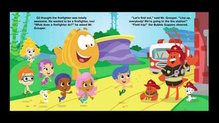 Bubble Guppies FIREFIGHTER GIL Read Along ~ StoryTime ~ Bedtime Story Read Aloud Books