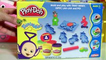 Massinhas Play Doh Teletubbies Tinky-Winky Dipsy Laa-Laa e PO Dublado em Portugues Brasil