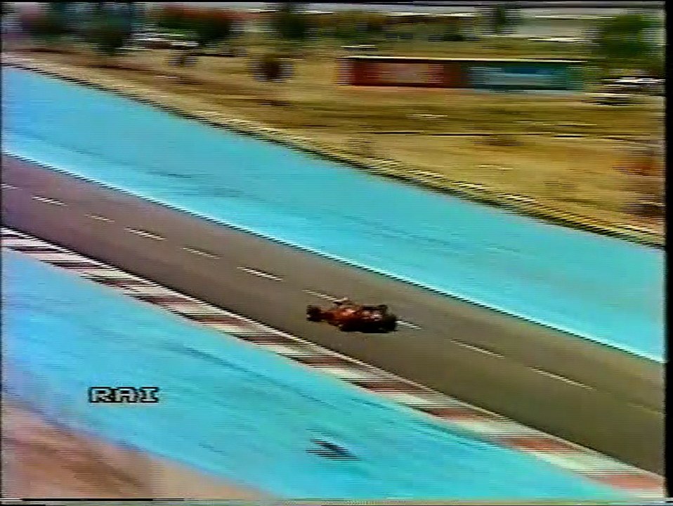 Gran Premio di Francia 1985: Ritiri di De Cesaris e Alboreto, sorpasso di N. Piquet ad A. Senna e intervista ad Alboreto