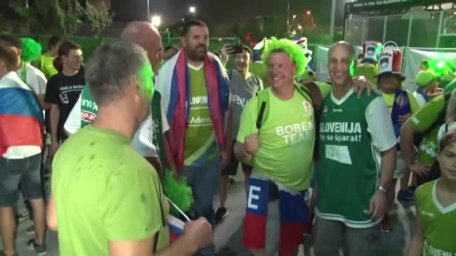 Slovak Taraftarların Şampiyonluk Sevinci