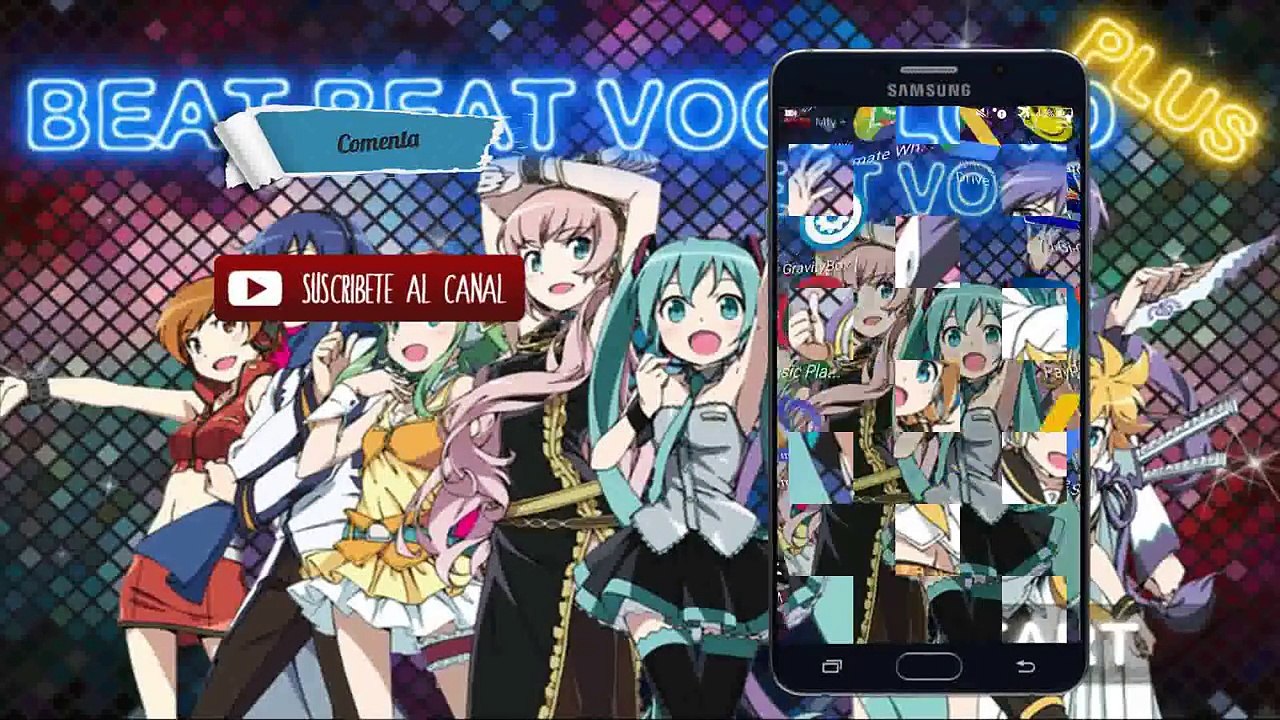 Descargar Beat Beat Vocaloid Plus Full [APK+SD][MG] EL Juego Mas Parecido A Cytus