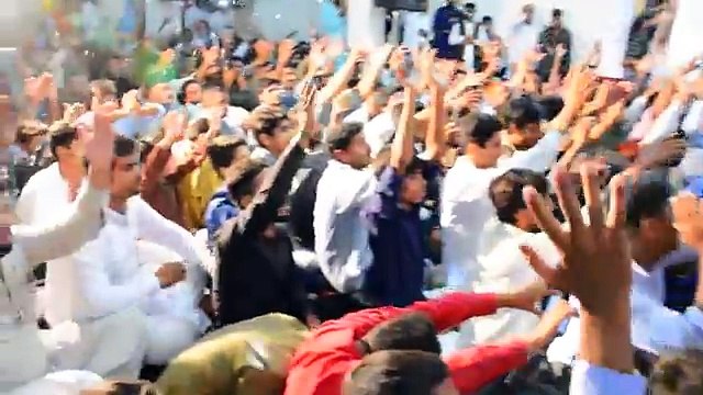 BIBI ZEHRA s.a KI HAI RUKHSATI RECITED BY SYED FARHAN ALI WARIS 19 ZILHAJ