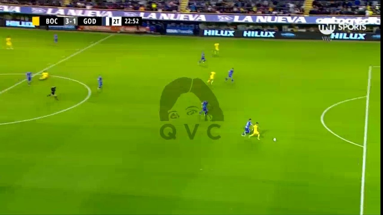 Gol de Pavón / Boca 3 - 1 Godoy Cruz SUPERLIGA 2017 Fecha 3